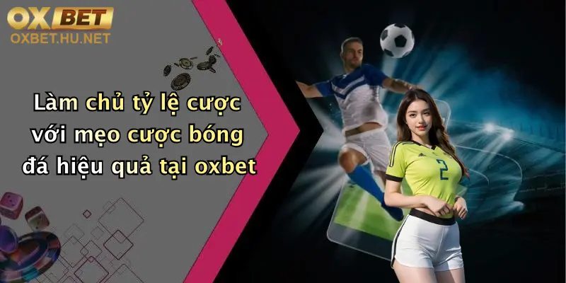 Làm chủ tỷ lệ cược với mẹo cược bóng đá hiệu quả tại oxbet
